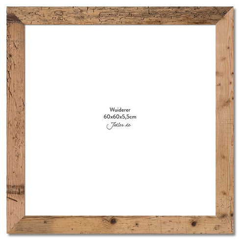 Altholzbilderrahmen 60x60|5,5cm